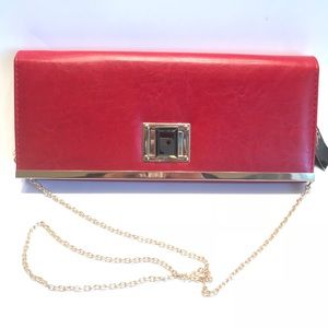 Red & Gold Clutch
